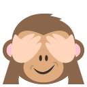 see-no-evil monkey