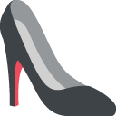 high-heeled shoe